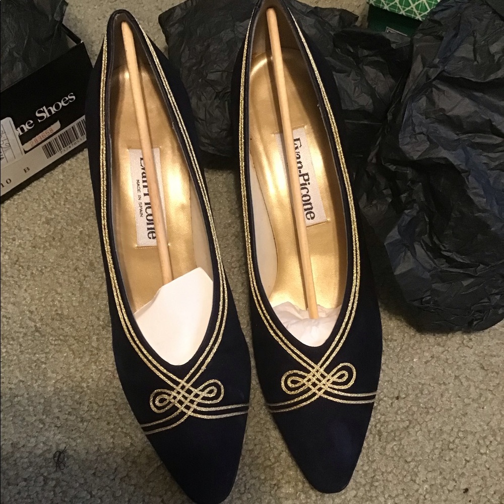 Evan Picone Black Heels Size 10